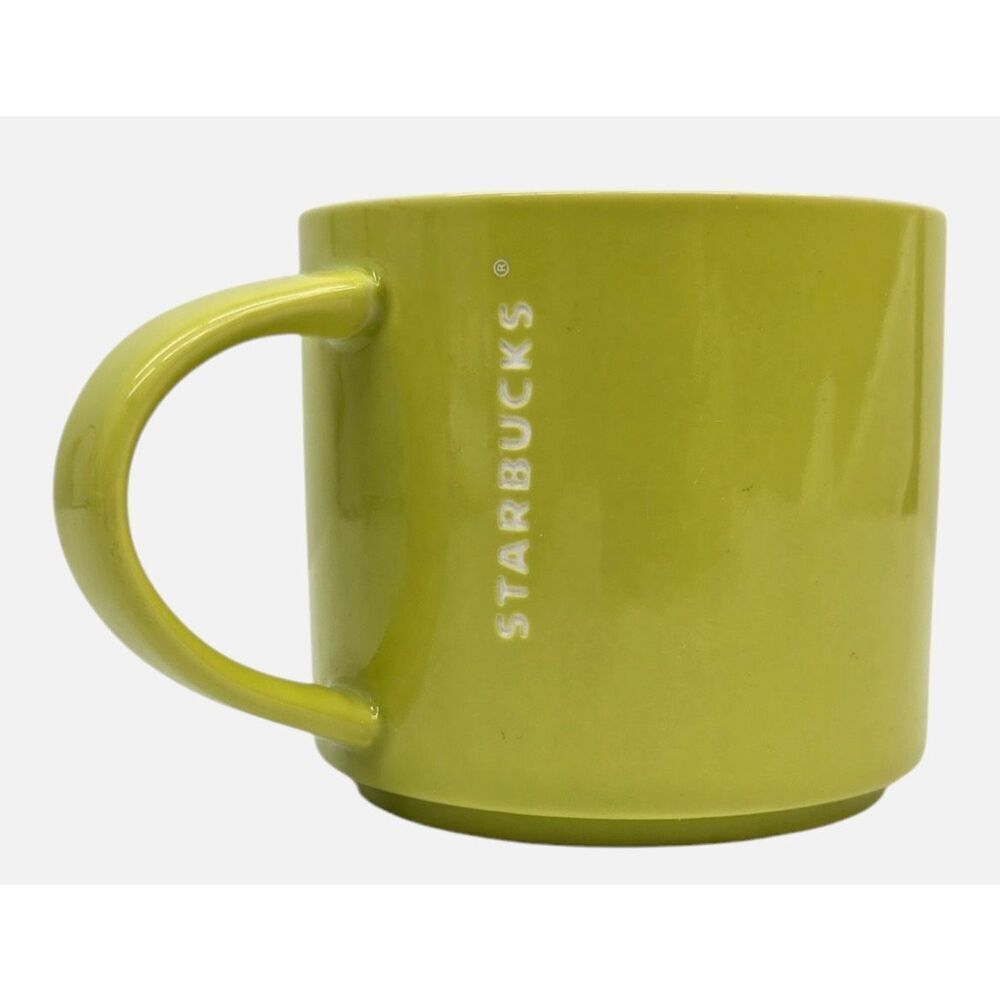 Starbucks 2012 Lime Green 14oz Collectors Mug